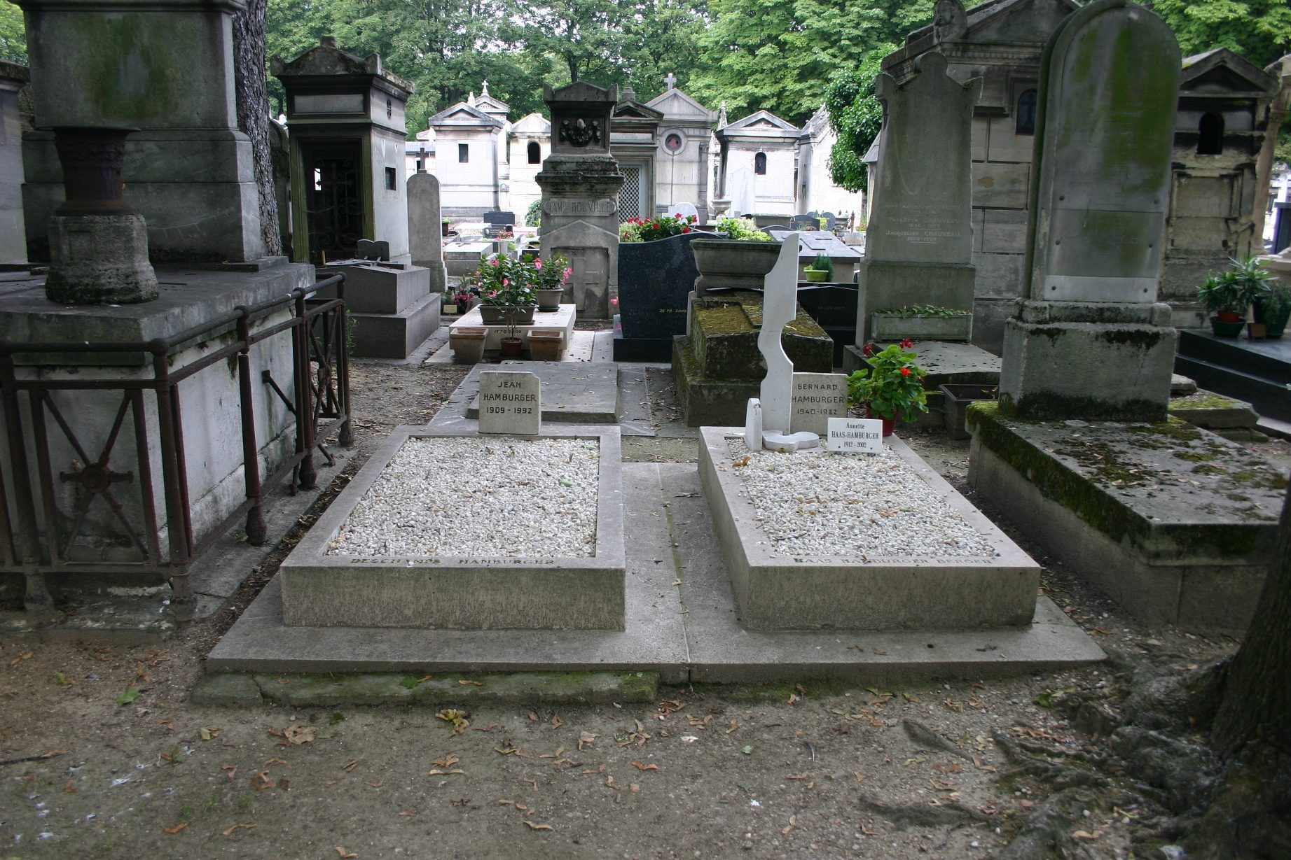 Jean Hamburger's tomb, Montmartre Cemetery, Paris - 01.JPG